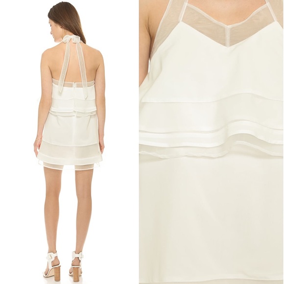 J.O.A. White Organza Tiered Dress - Picture 5 of 7